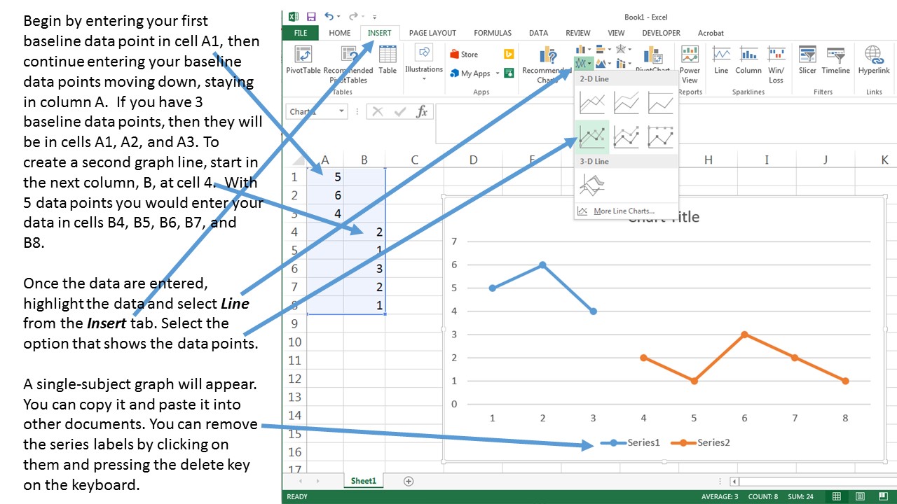 How to create a graph on google docs