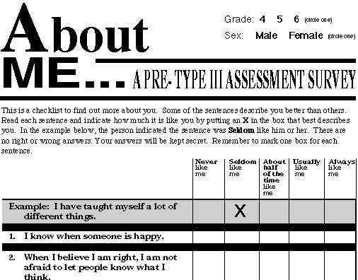 likert scale template education